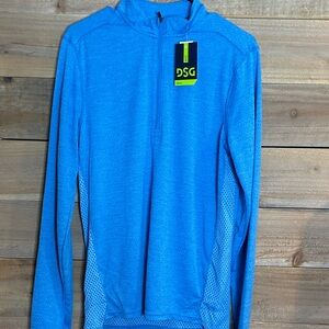 DSG Vibrant Blue Performance 1/4 Zip Pullover